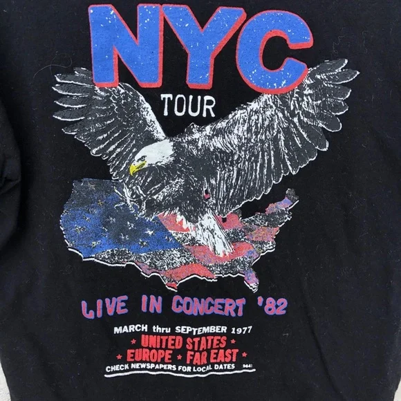 Forever21 Lace-Up Graphic Tee - Picture 4 of 7